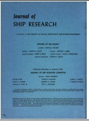 JOURNAL OF SHIP RESEARCH